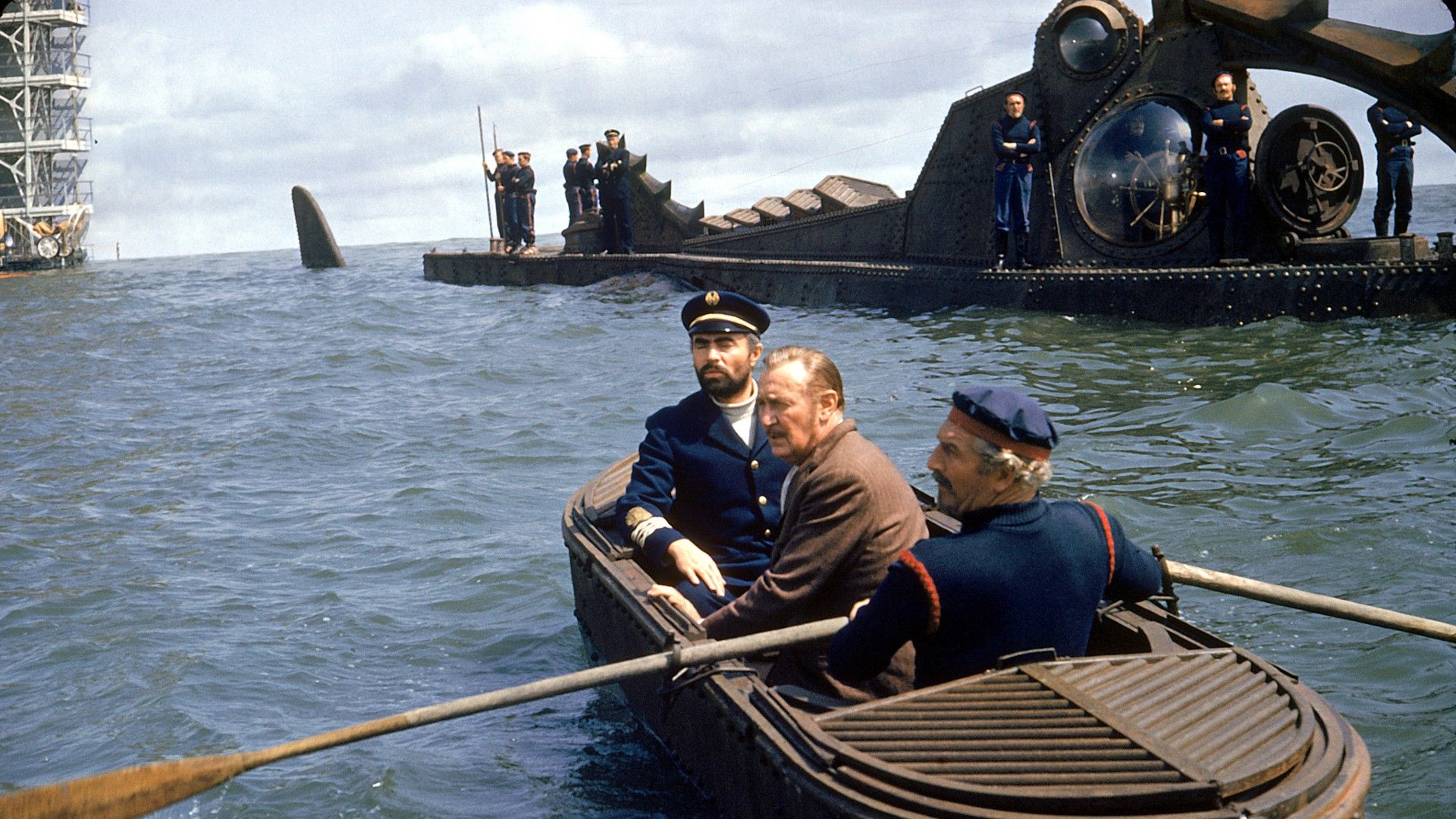 Capitano Nemo a bordo della Nautilus