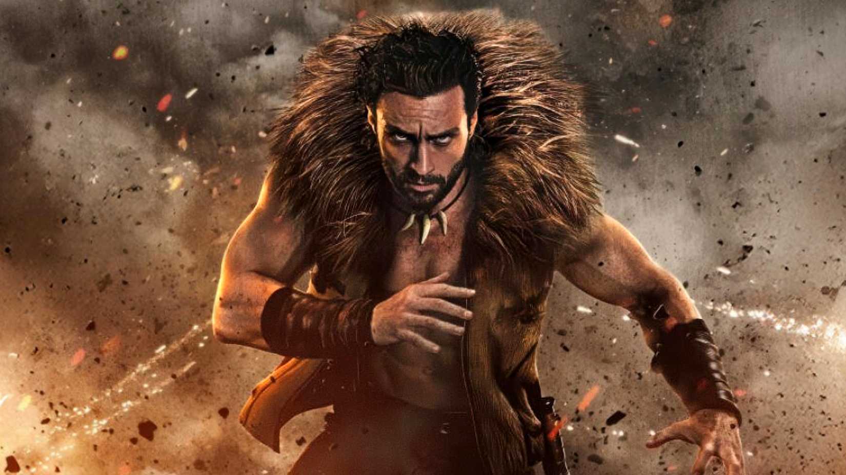 Aaron Taylor-Johnson como Kraven, o Caçador