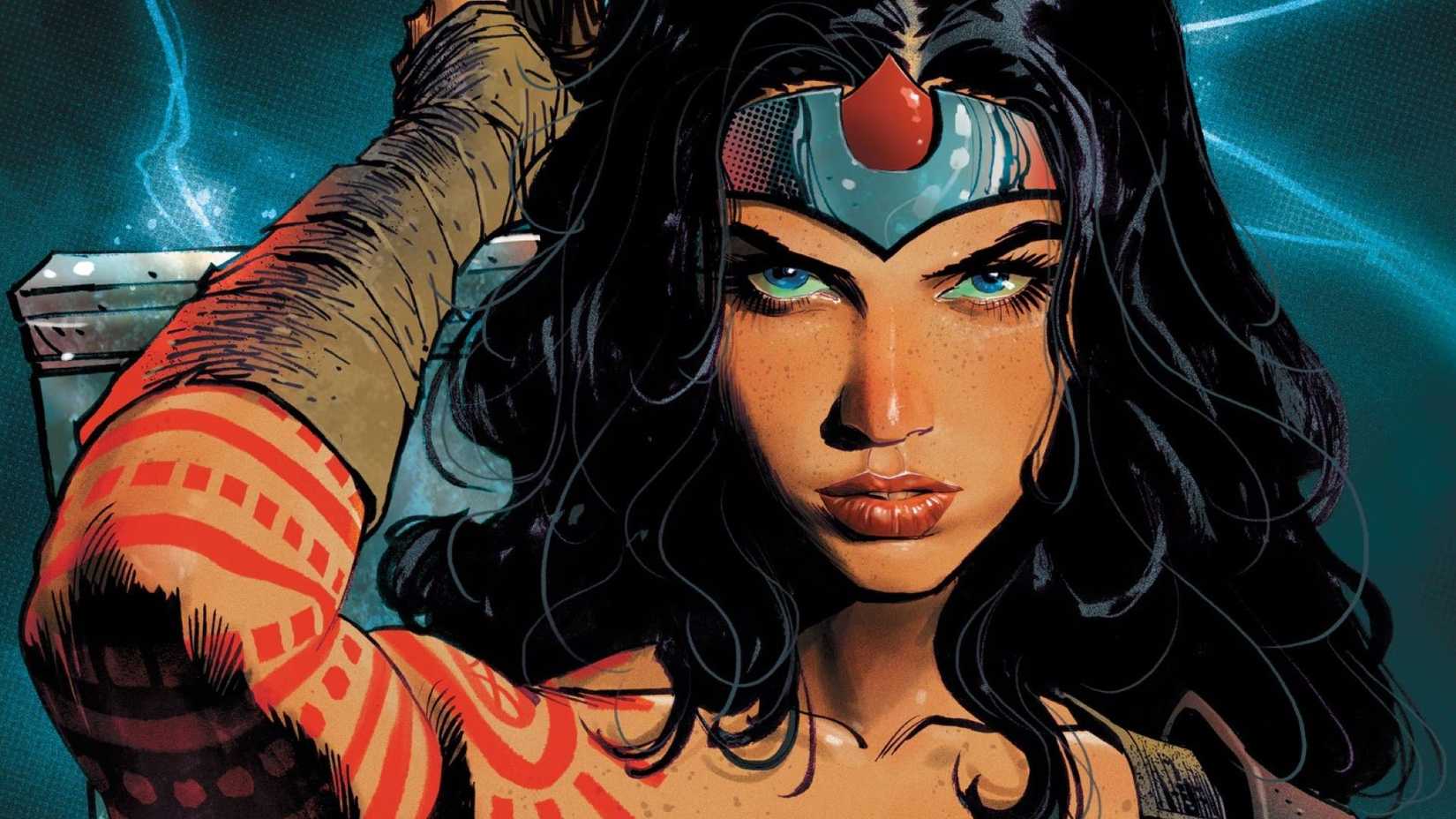 Absoltue Wonder Woman #1 main cover art