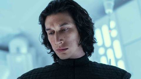 Adam Driver as Kylo Ren in The Rise of Skywalker