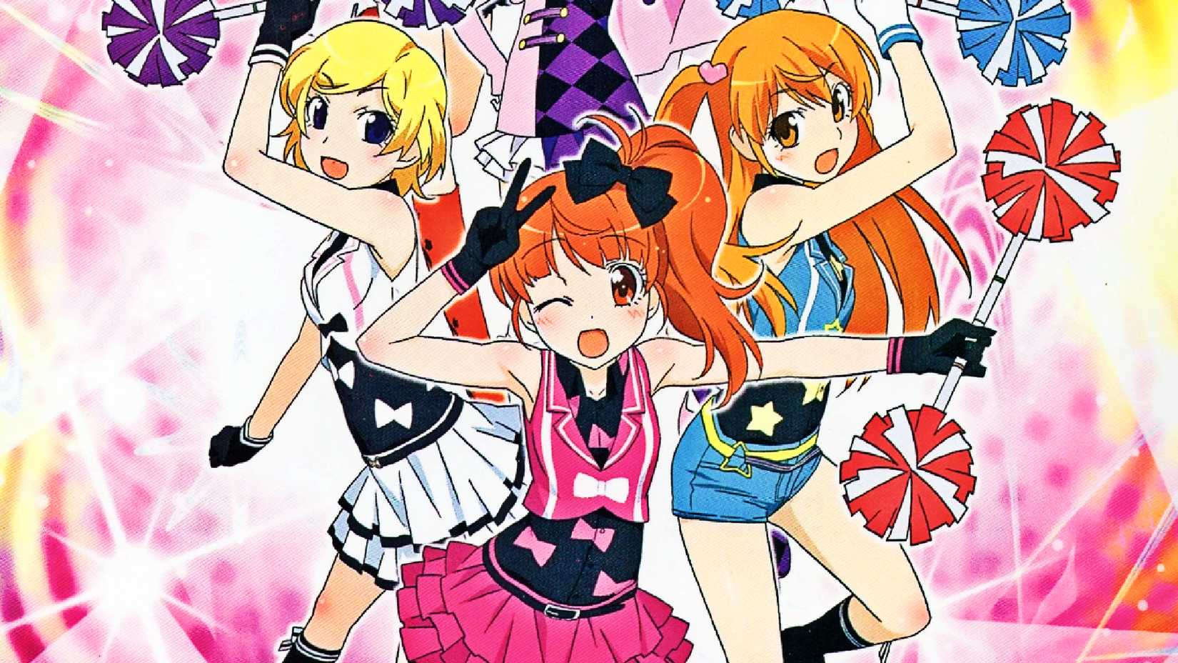 aira mion and rizumu from pretty rhythm aurora dream