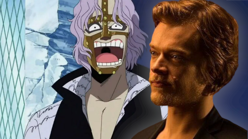 Alfie Allen as Spandam in One Piece on Netflix