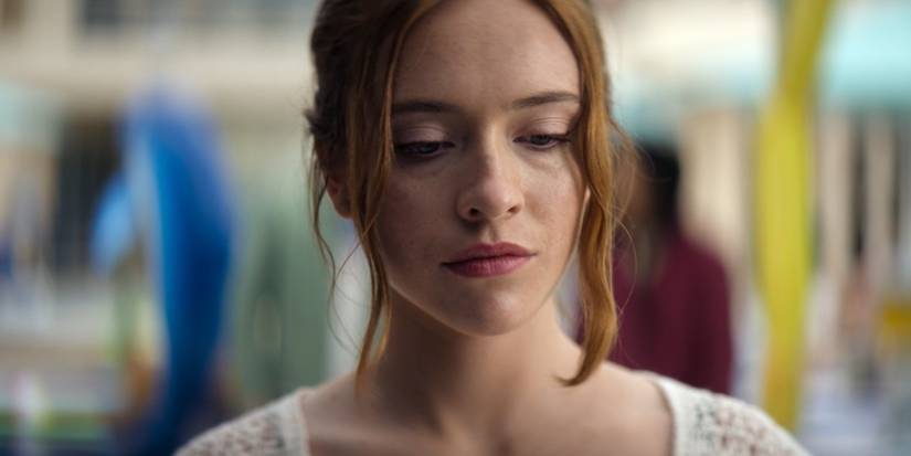 Alison Simms looks down in Percy Jackson and the Olympians season 2