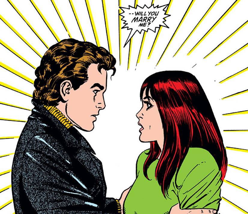 Amazing Spider-Man #290, Peter proposes to Mary Jane