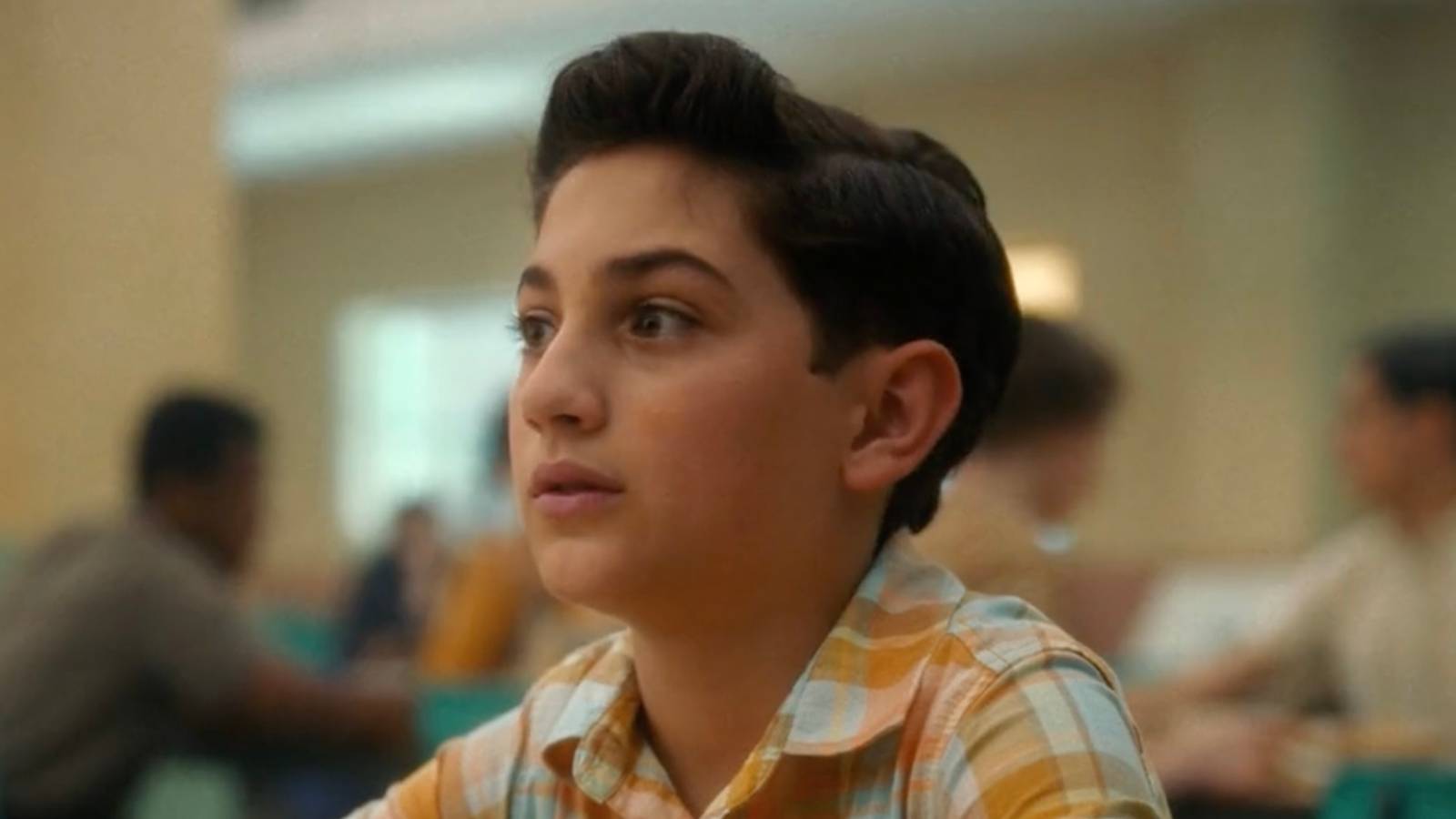 Arian S Cartaya's Rich looks panicked in It Welcome to Derry