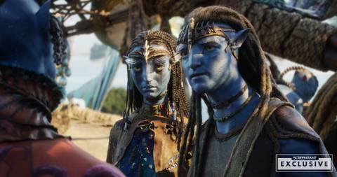 Avatar Fire and Ash New Photo Jake Sully Neytiri