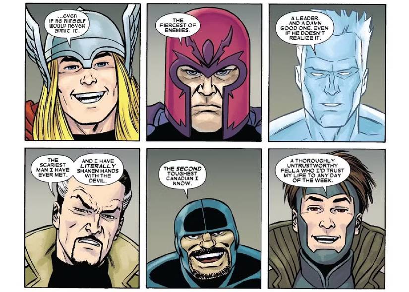 avengers and x-men heroes offer their opinions on wolverine
