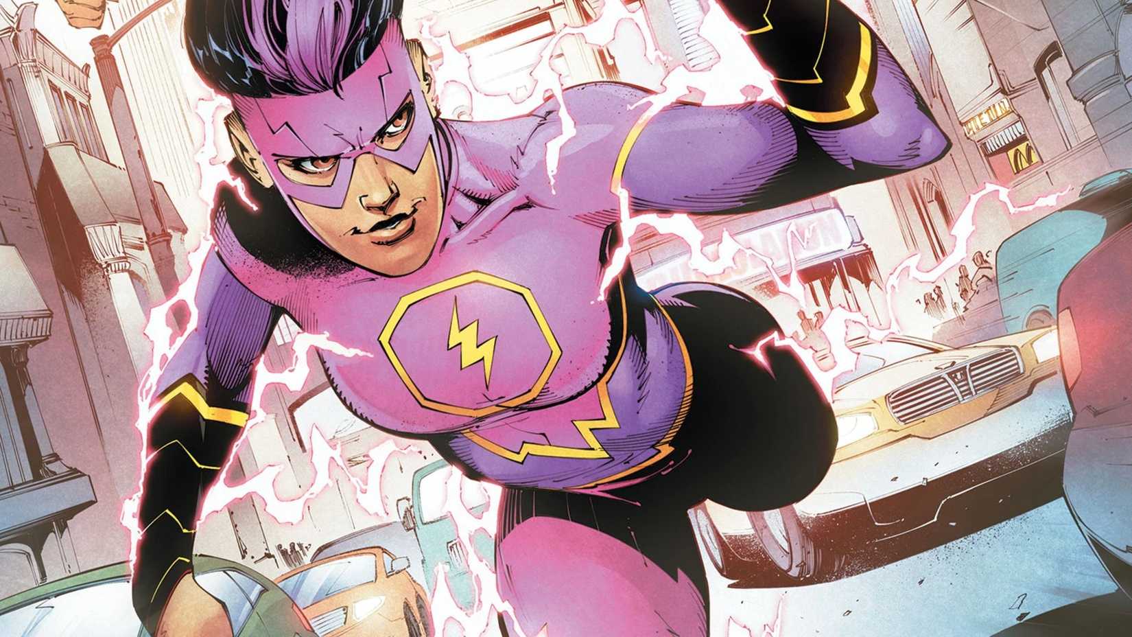Avery Ho, the Flash of China, running.