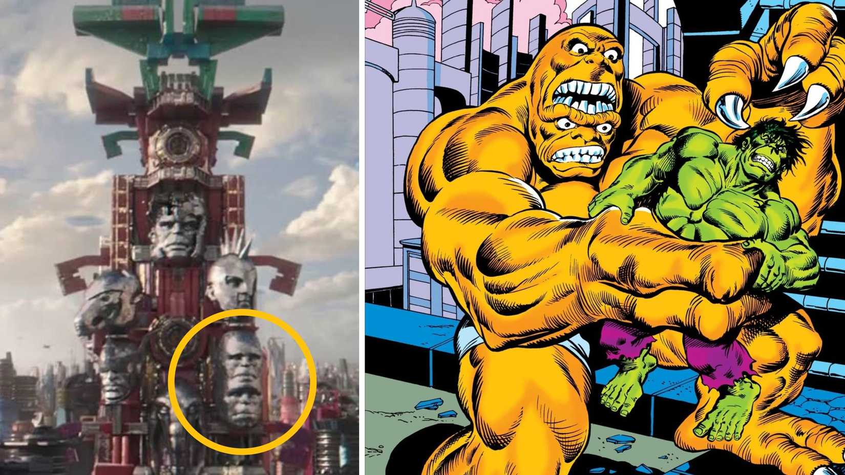 bi-beast in the mcu's thor ragnarok