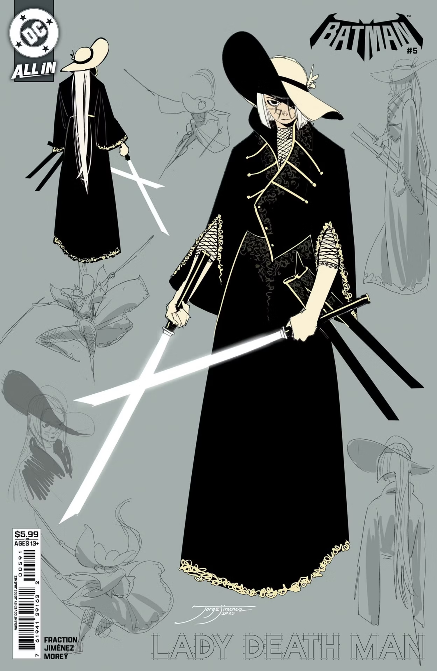 batman 5 lady death man ojo