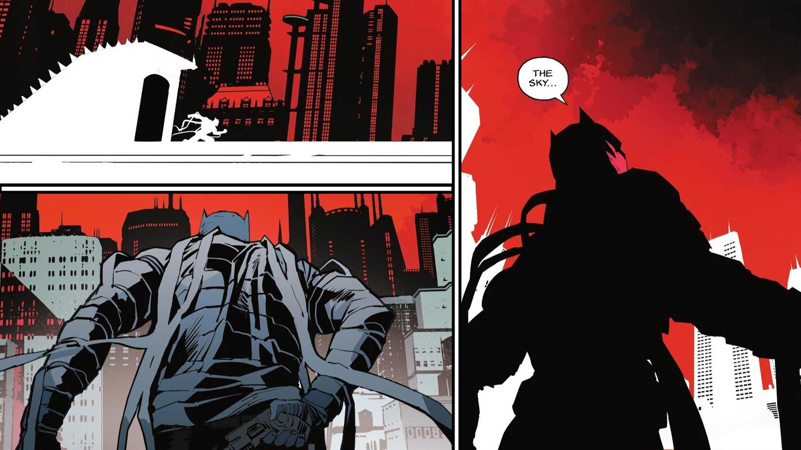 Batman Escapes Arkham in Knightfight Comic Art