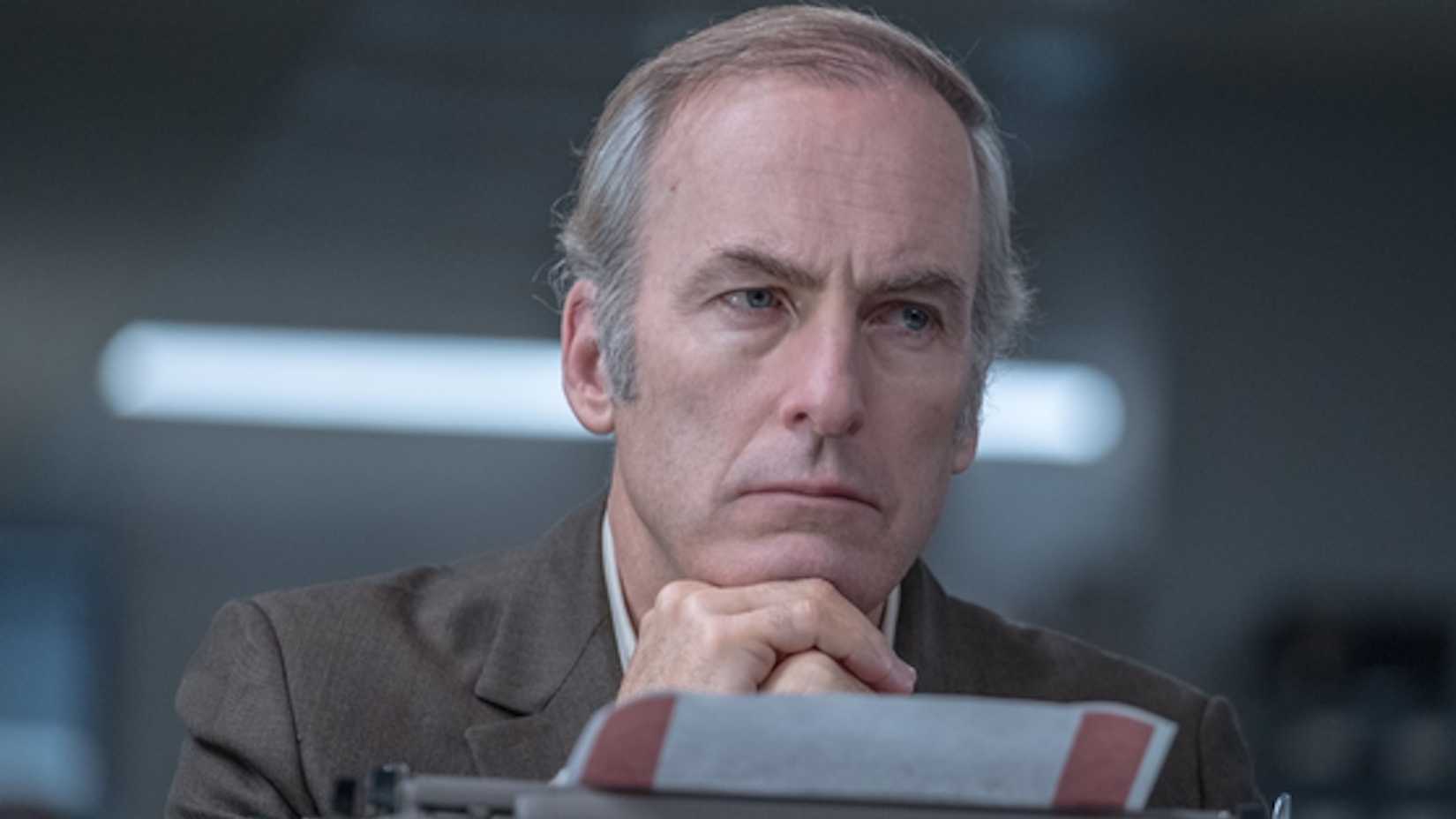 Bob Odenkirk frowns pensively