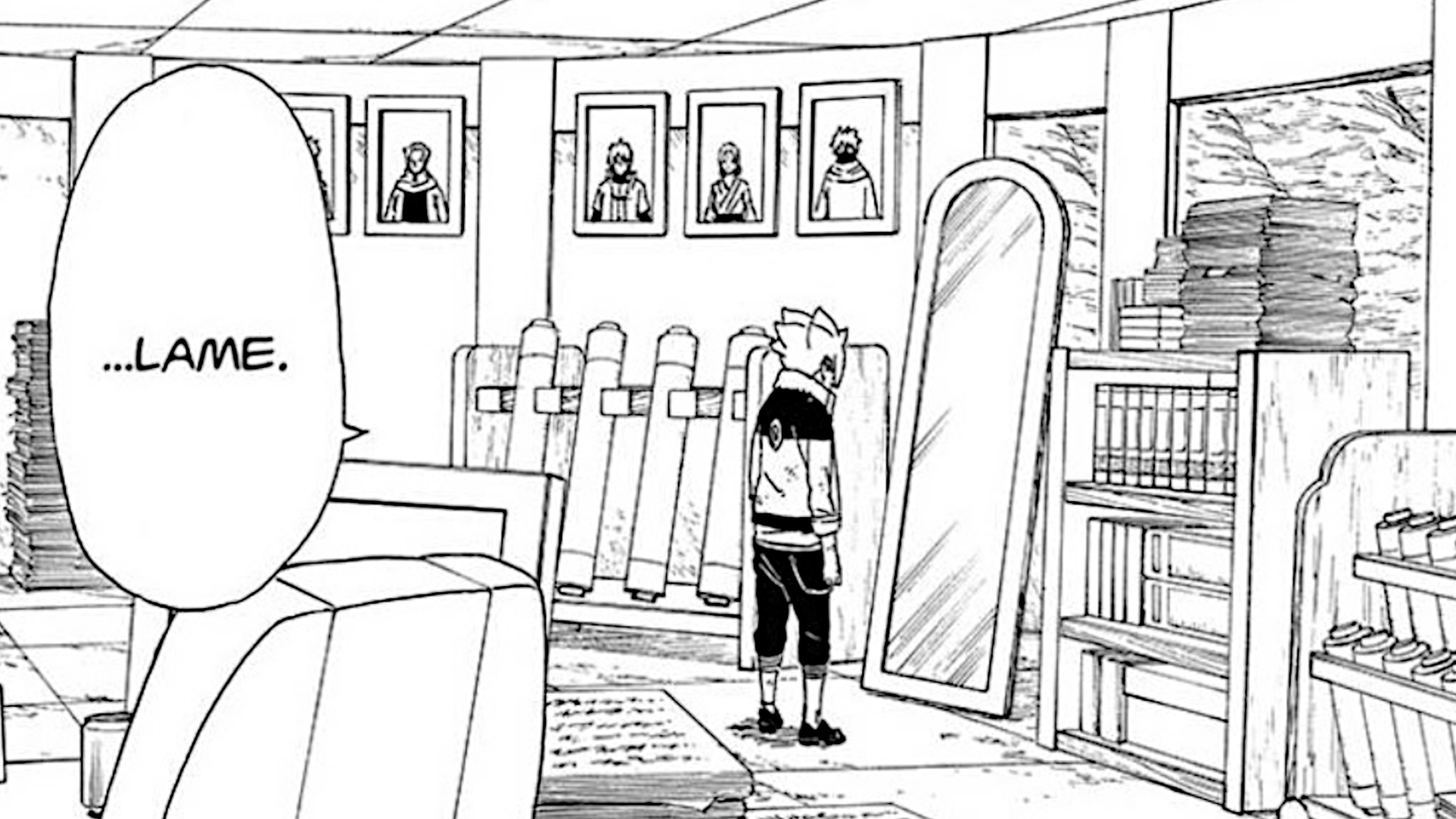 Boruto Naruto Next Generations chapter 6 Kakashi