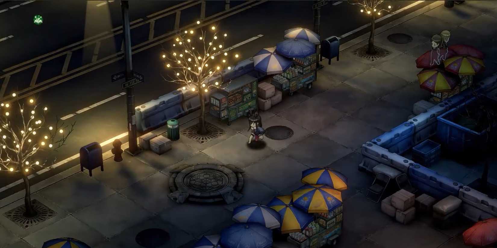 A character running along the street in BrownDust2