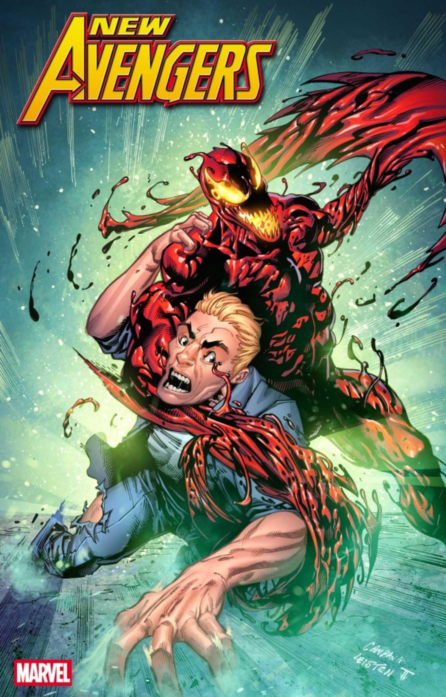 carnage fighting eddie brock on new avengers comics