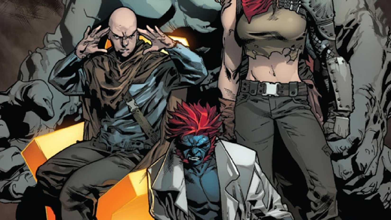 Charles Xavier II and Raze from the Brotherhood of Evil Mutants in All-New X-Men