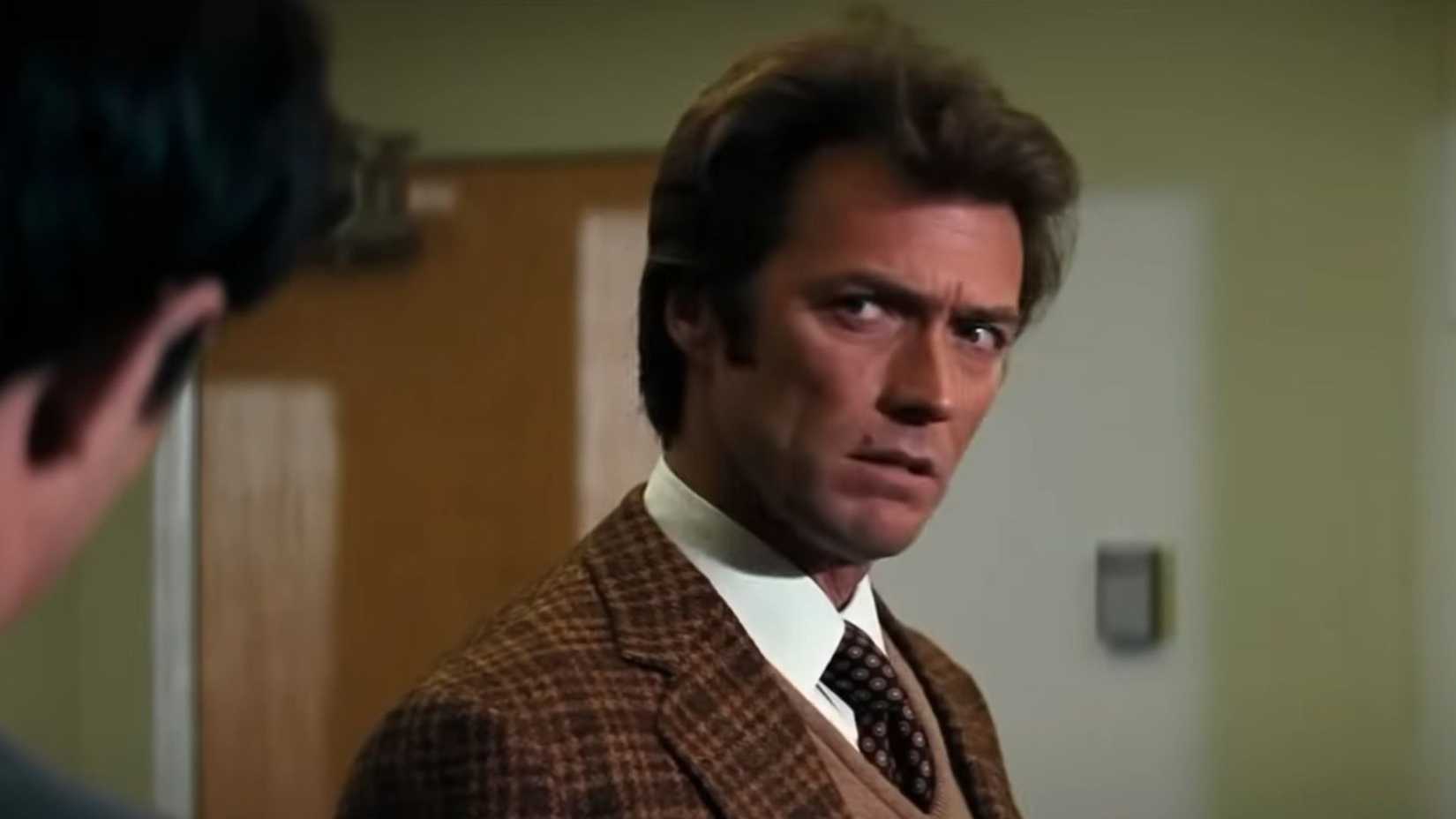 Clint Eastwood como Harry em Dirty Harry
