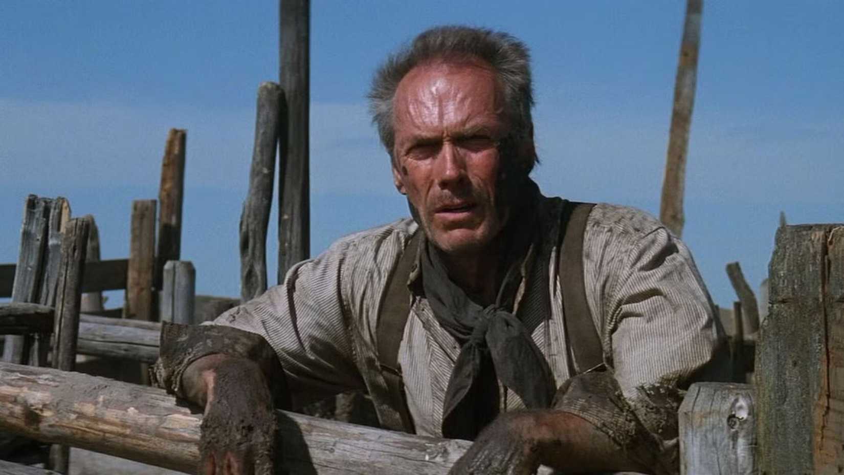 Clint Eastwood como William Munny em Unforgiven