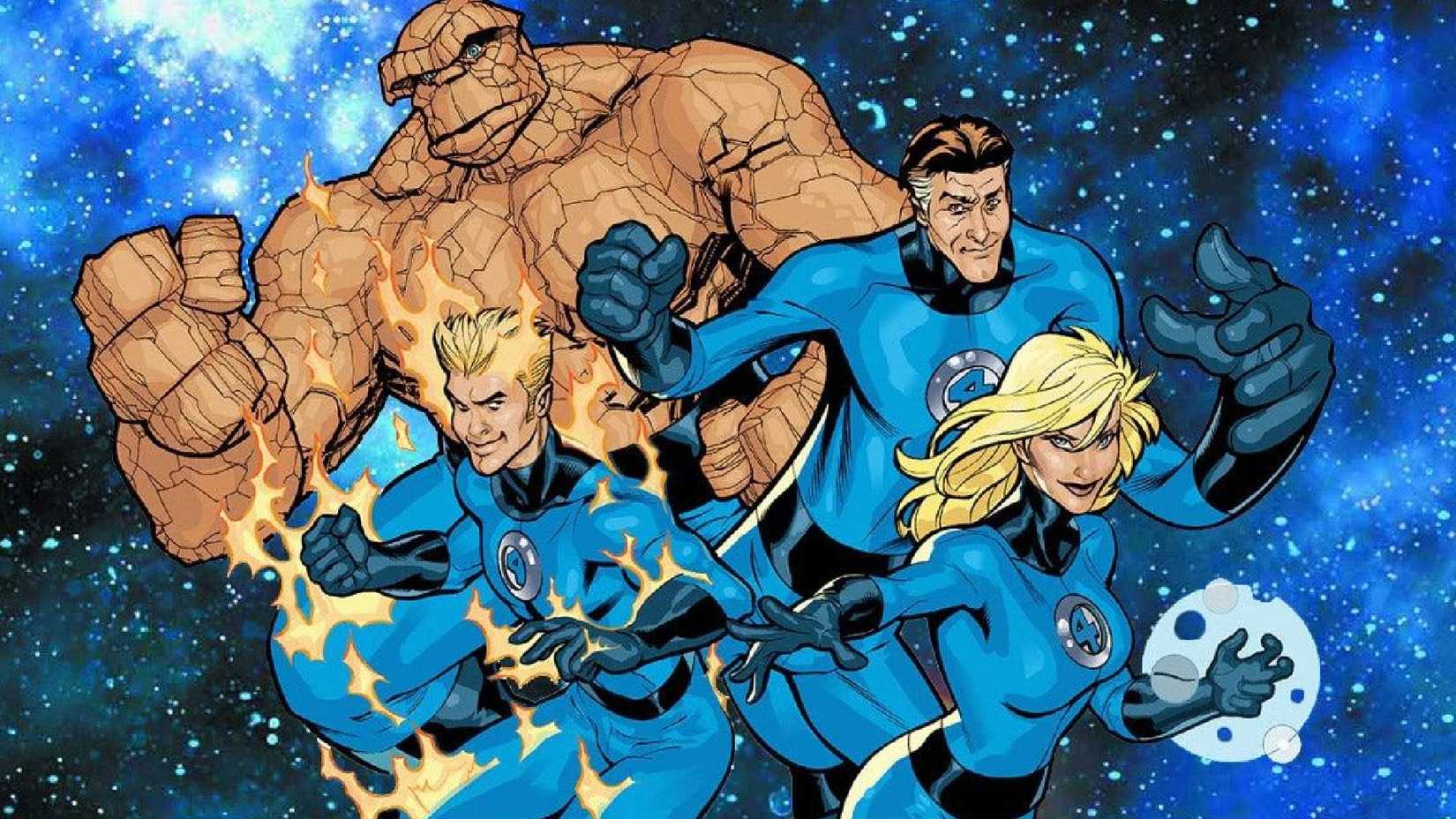 comic art of the fantastic four