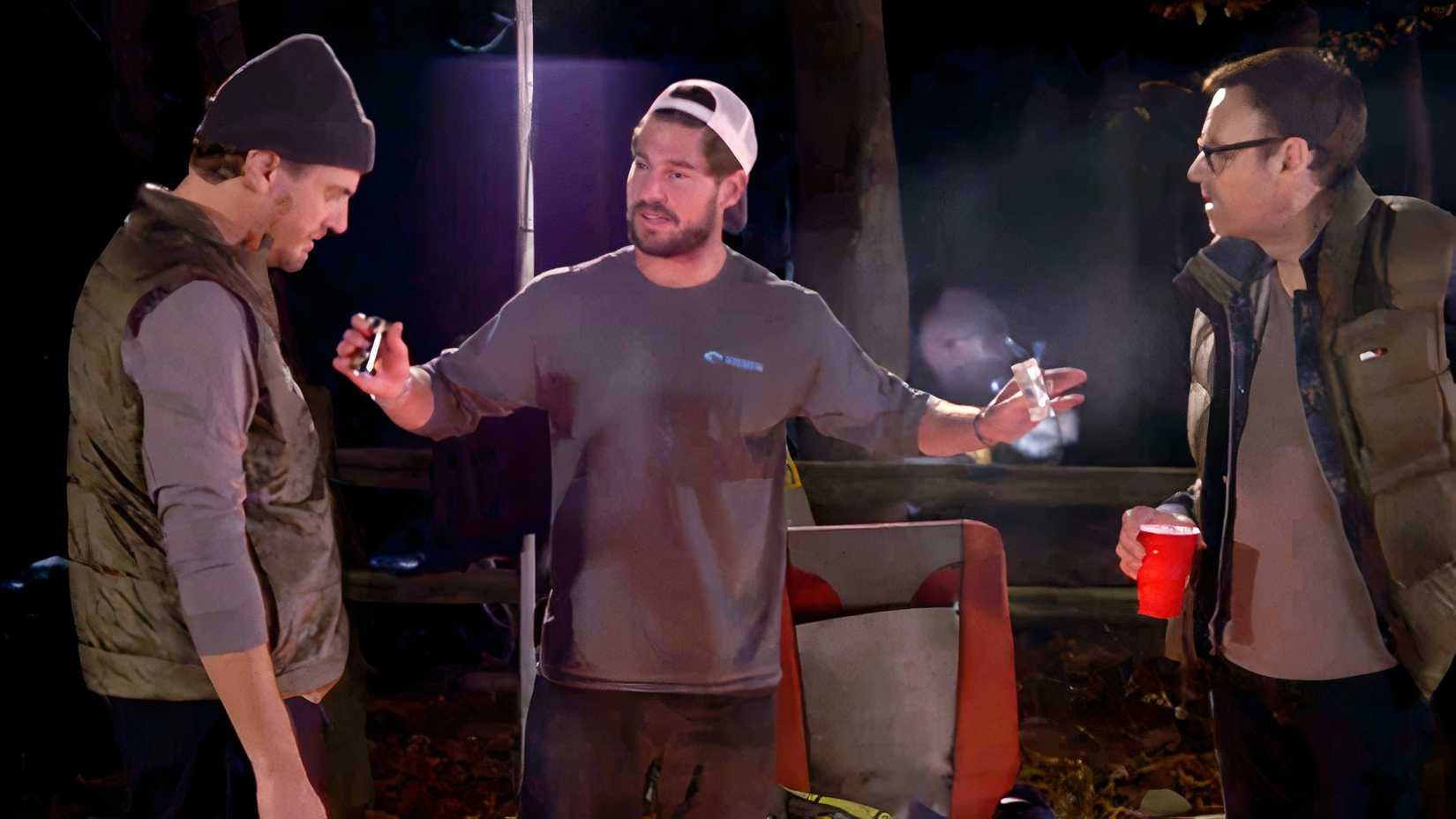 Craig arguing with Shep and Whitney on Southern Charm