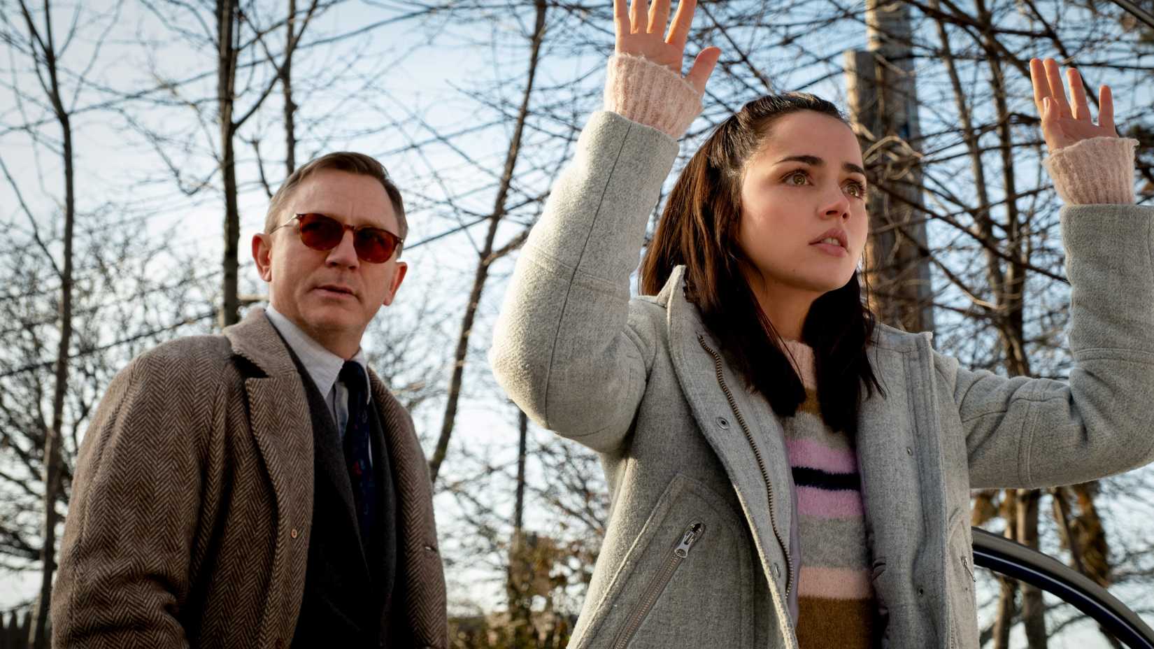 Daniel Craig e Ana de Armas em Knives Out