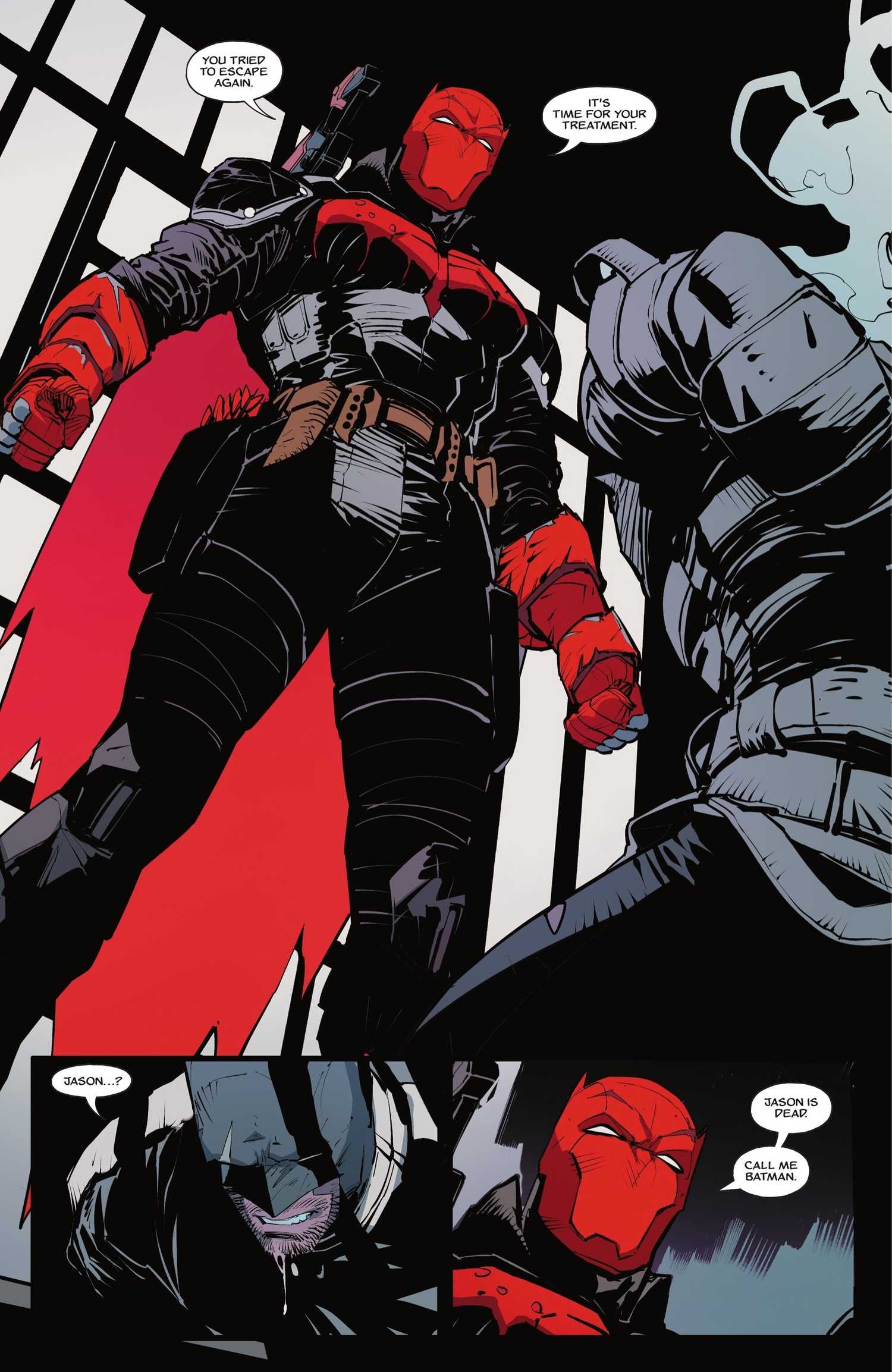 DC KO Knightfight #3 Jason Todd is Red Hood Batman 1