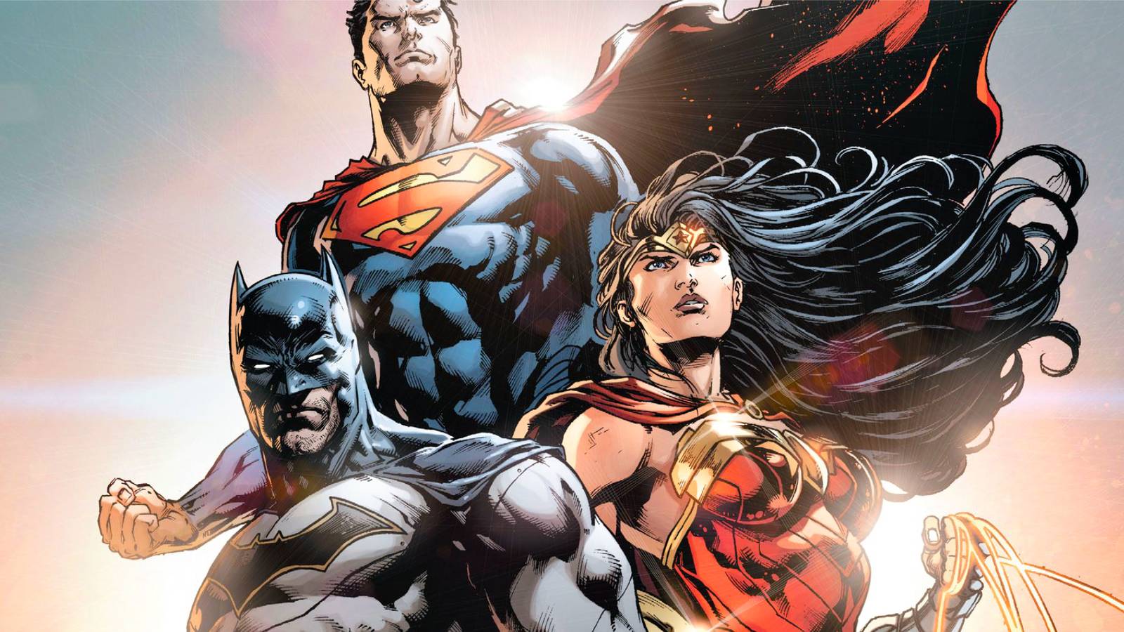Dc Trinity Character DC Trinity vs Absolute Universe Trinity Battle Previewed in DC K.O. #4