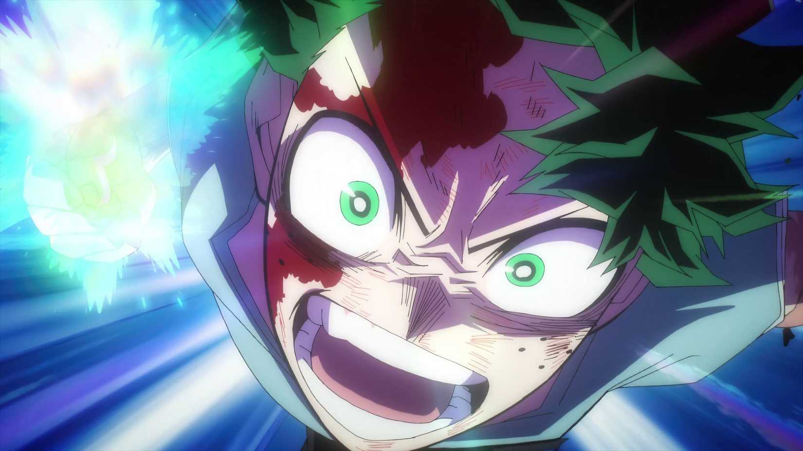 Deku as seen in My Hero Academia Final Season