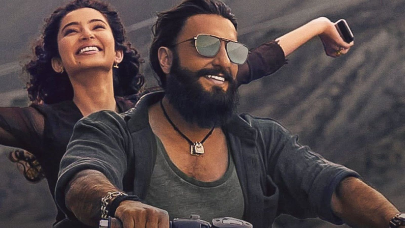 Sara Arjun and Ranveer Singh in Dhurandhar