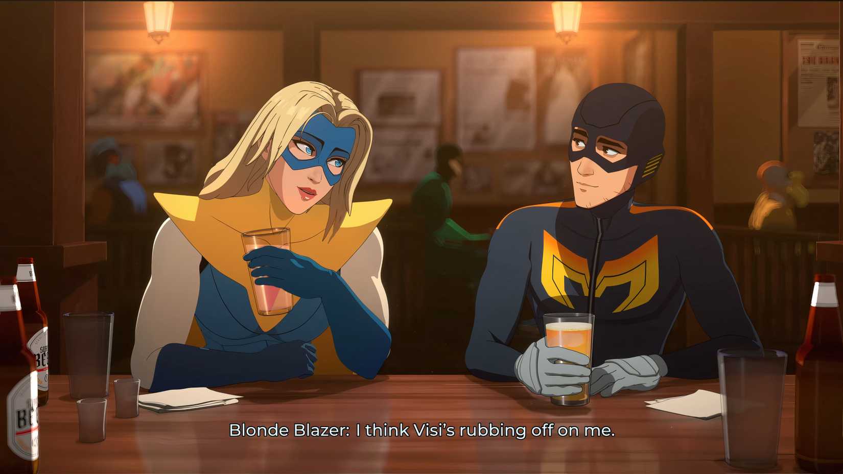 Dispatch's Blonde Blazer and Robert