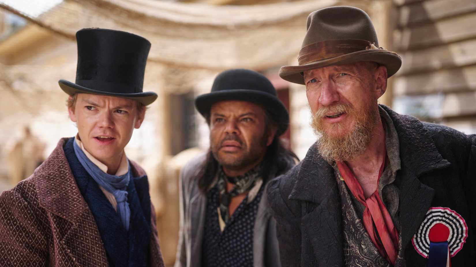 Jack Dawkins e Fagin em cena de The Artful Dodger