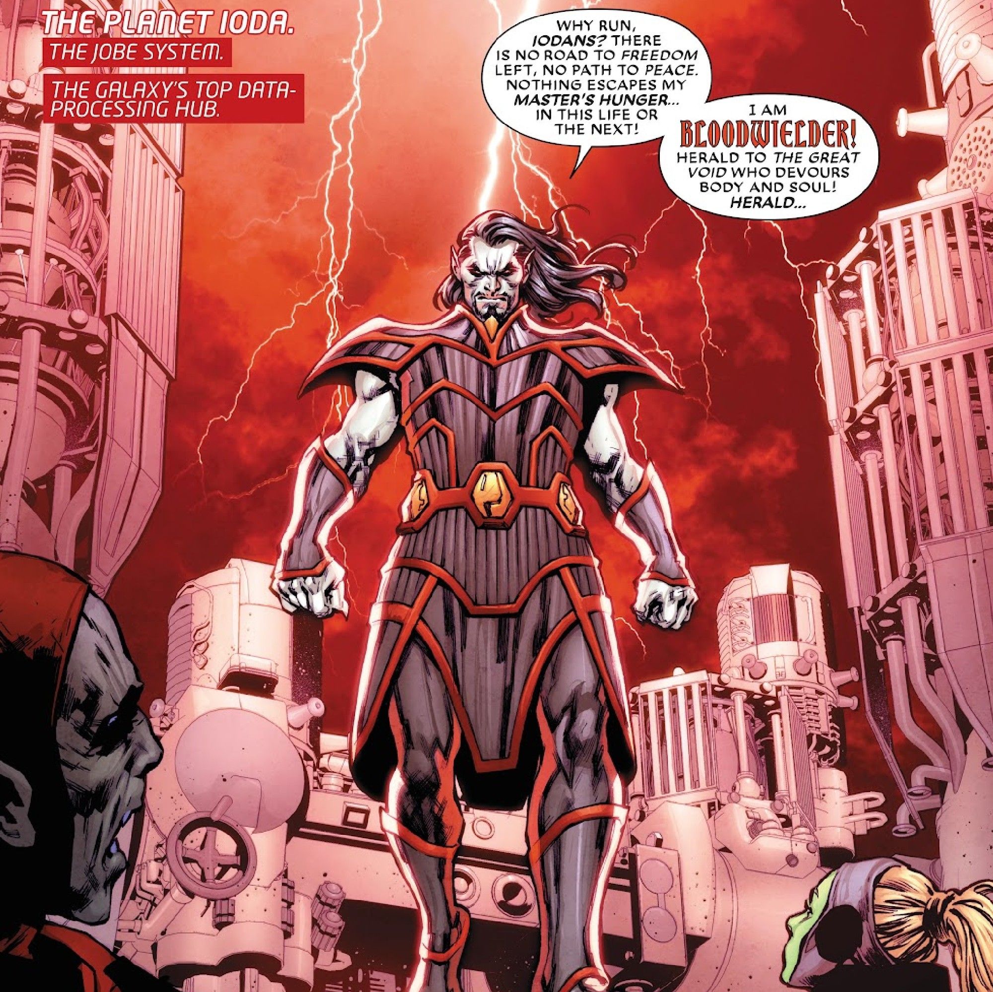 dracula come nuovo messaggero di galactus