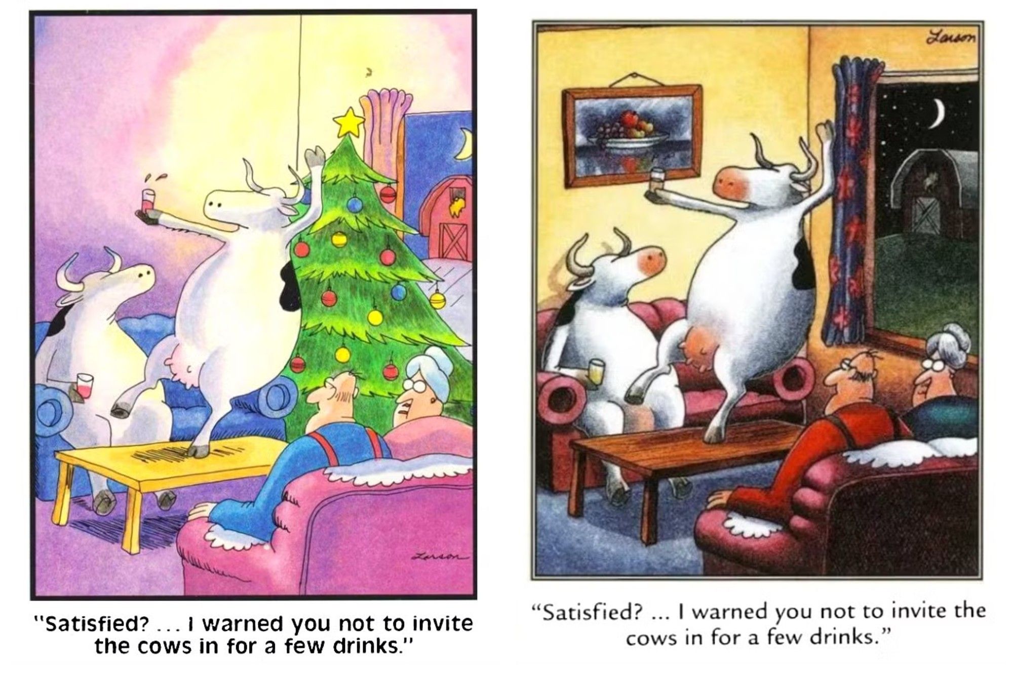 fumetto natalizio di Larson