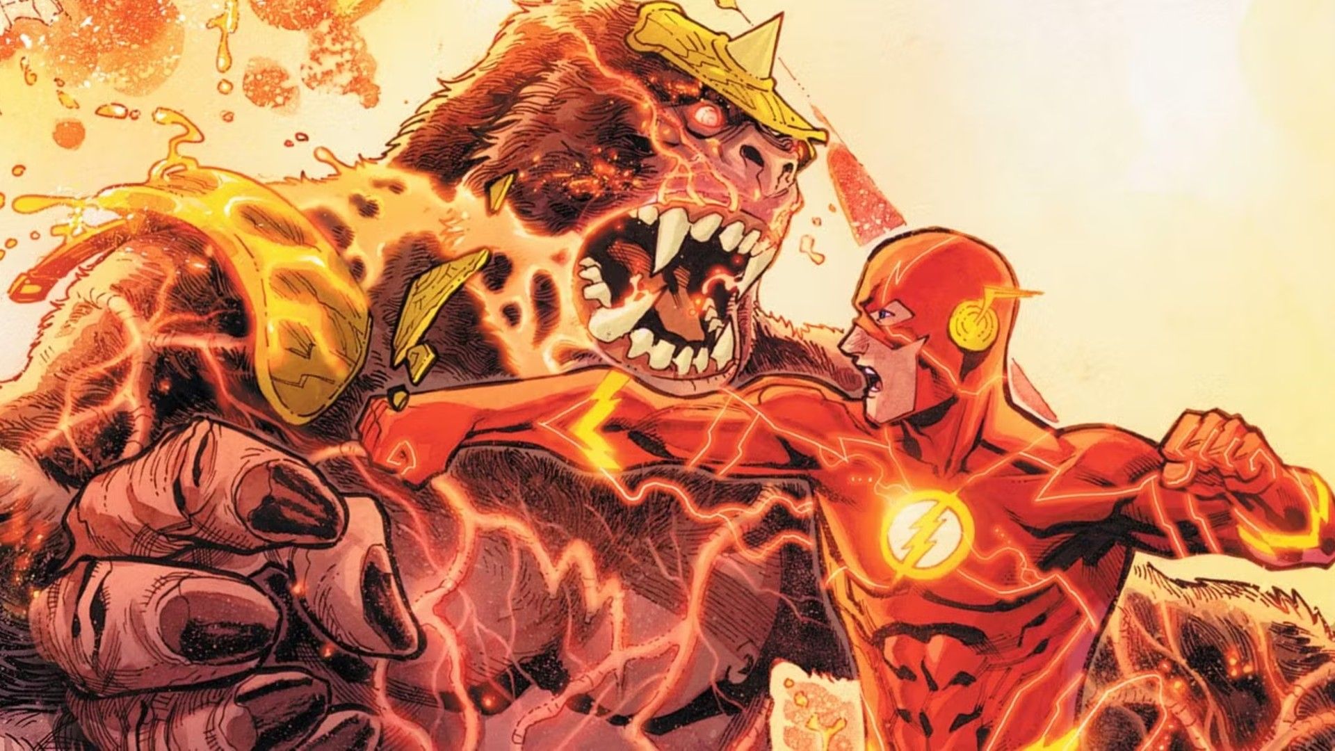 Flash vs Gorilla Grodd