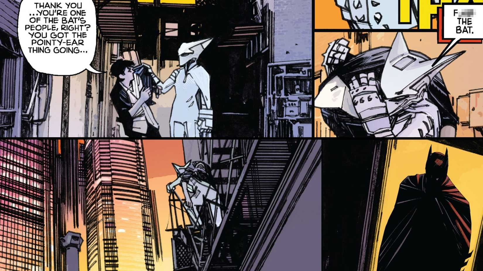 GOTHAM HEROES MOTHER PANIC INSULTS BATMAN