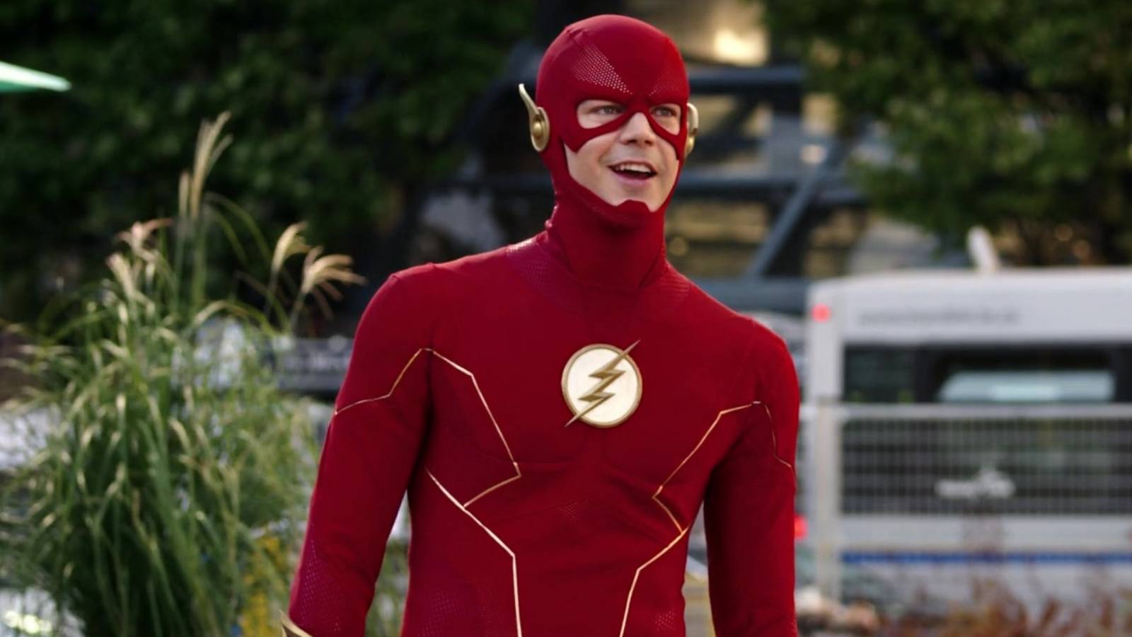 The Flash Actor Grant Gustin Replaced As Barry Allen In DCU Art After James  Gunn's Casting Comments, image size:1600x900