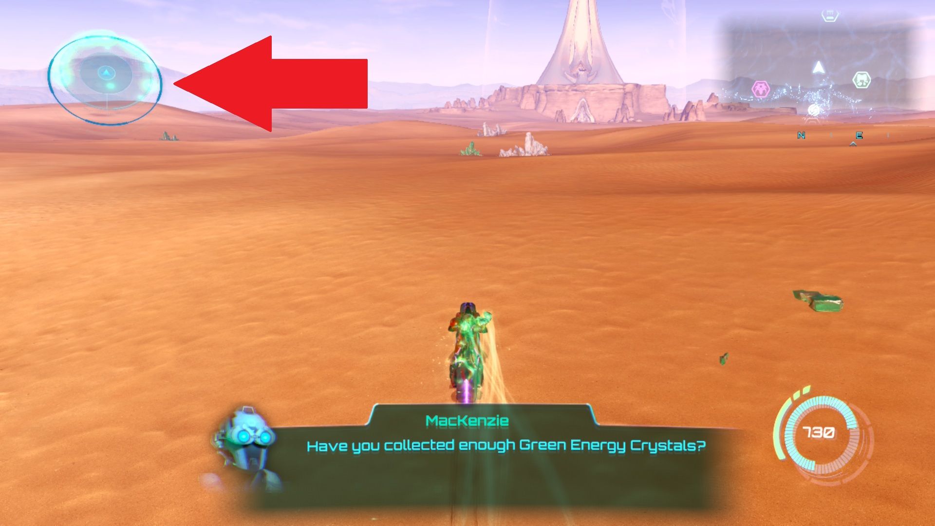 Green Crystals Radar