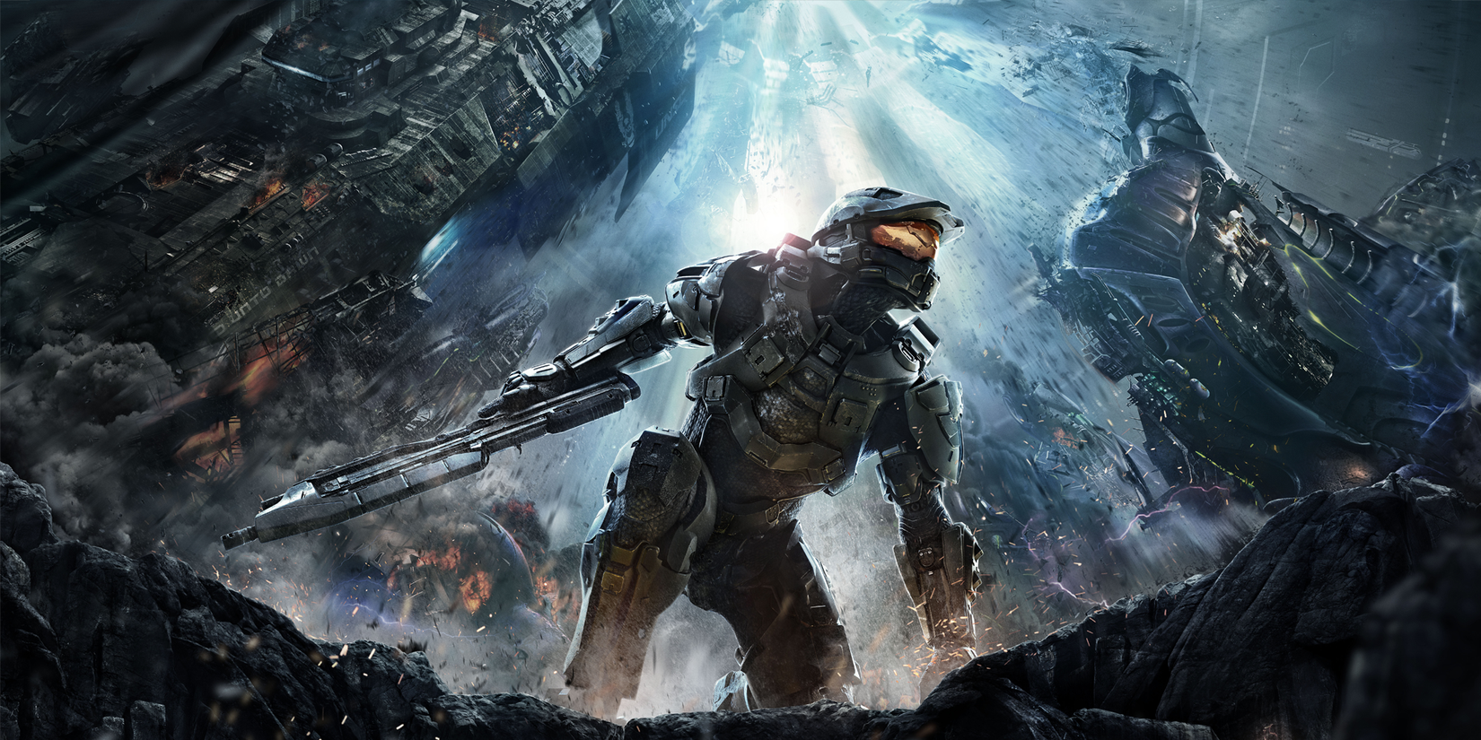 Halo 4 official cover art Wallpaper