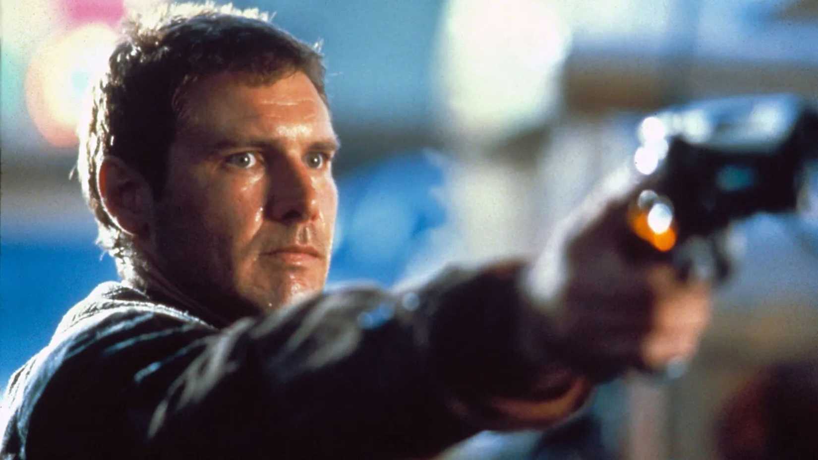 Harrison Ford como Rick Deckard em Blade Runner: O Caçador de Androides