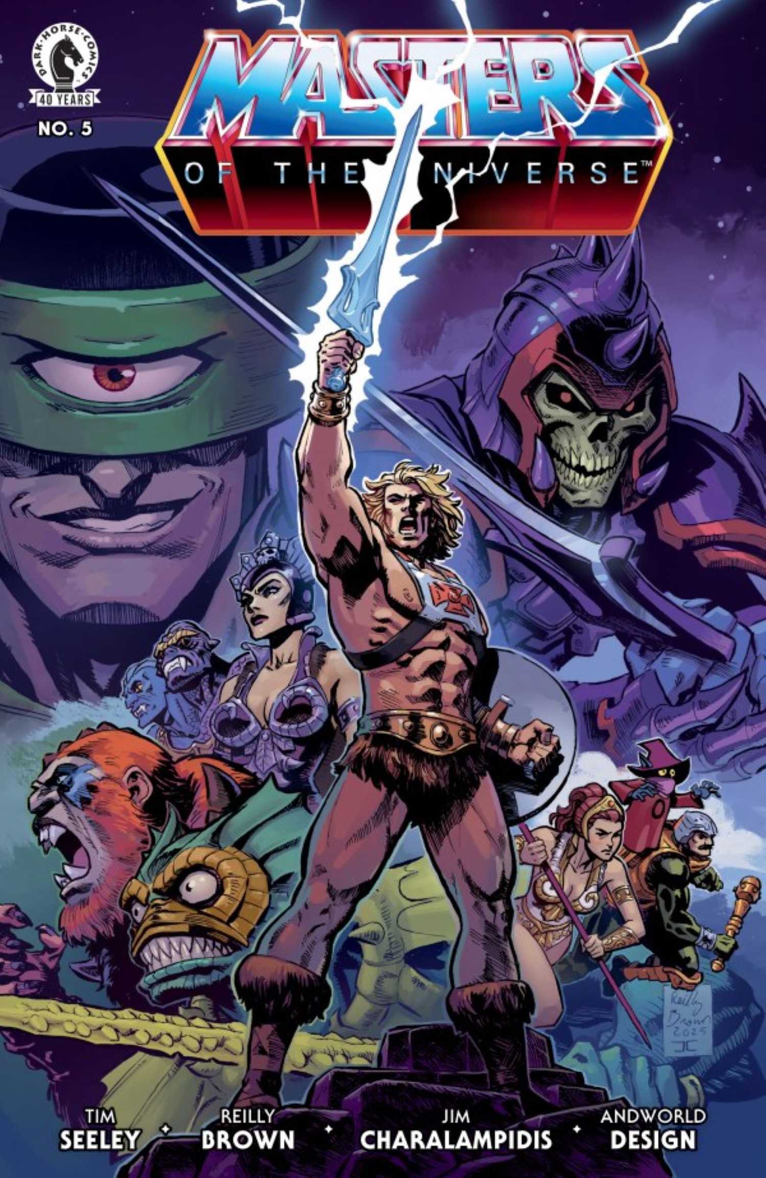 Главный обложка He-Man Masters of the Universe #5