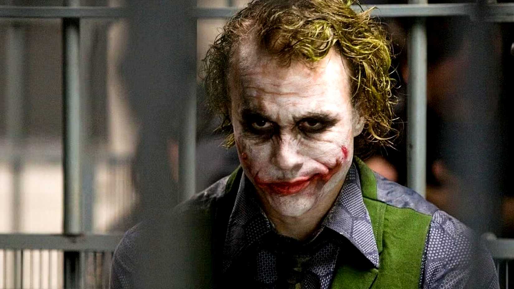 Coringa de Heath Ledger em O Cavaleiro das Trevas