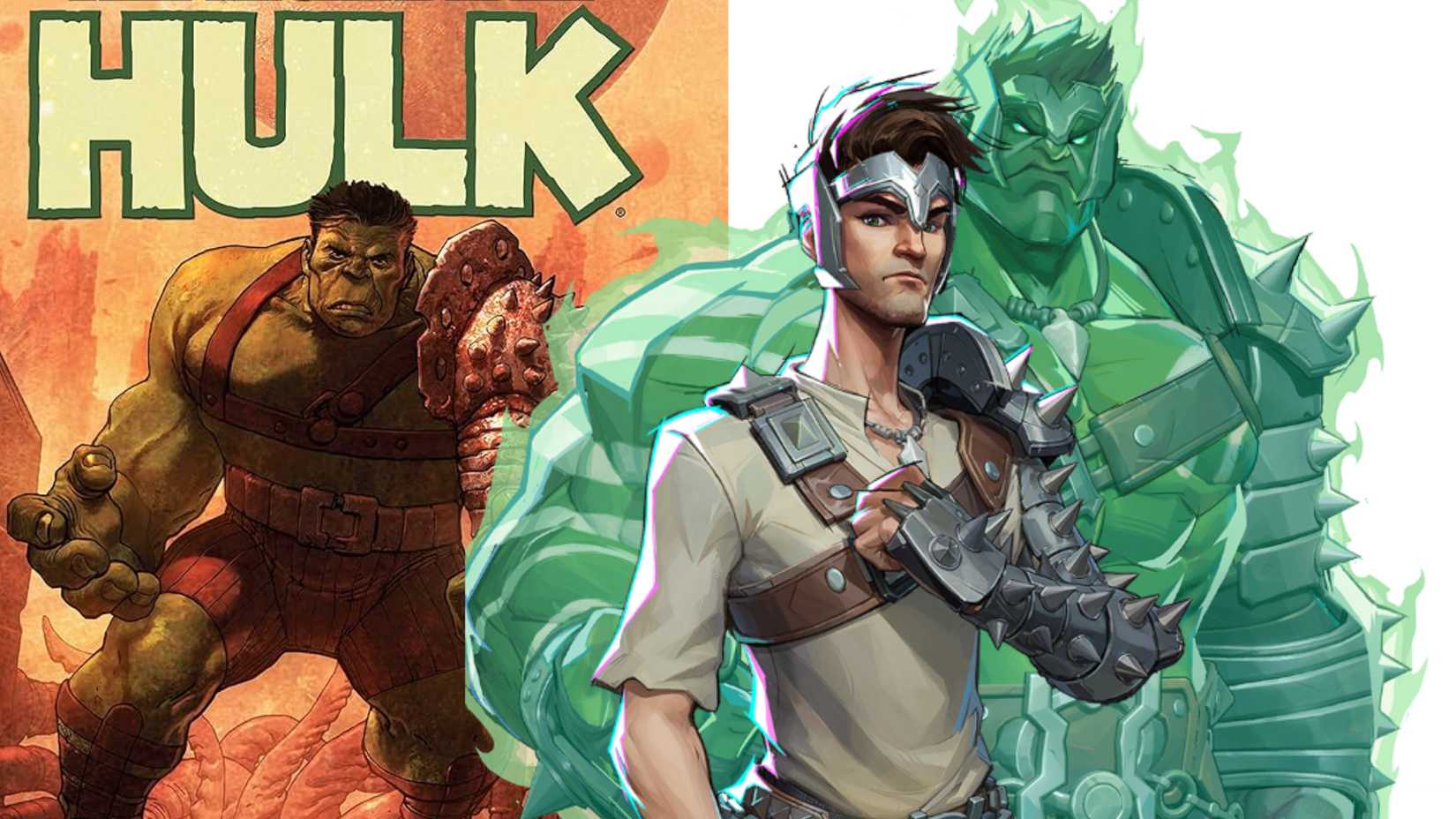 Hulk Green Scar Marvel Rivals Skin Comics Comparison