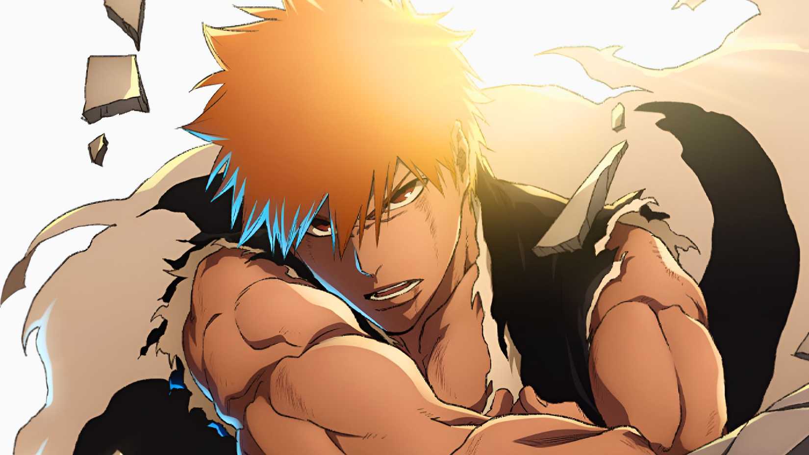 Ichigo Kurosaki comme on le voit dans le visuel de Bleach Thousand-Year Blood War