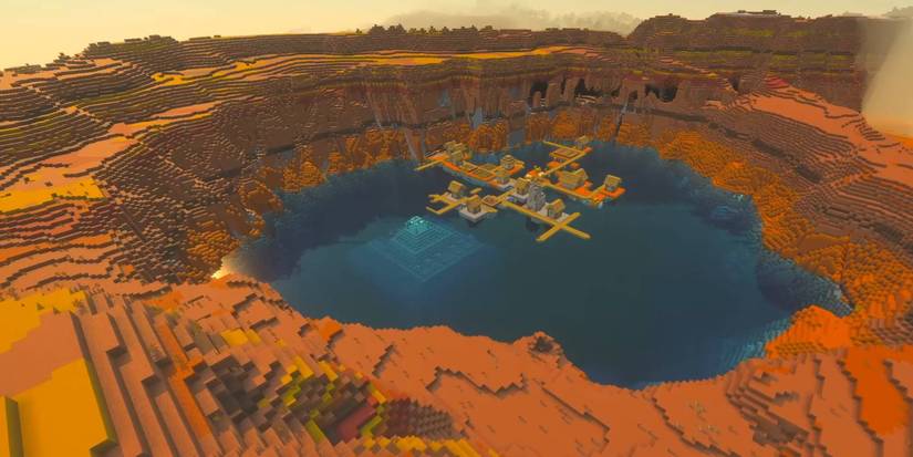 Minecraft Mesa Metropolis world seed