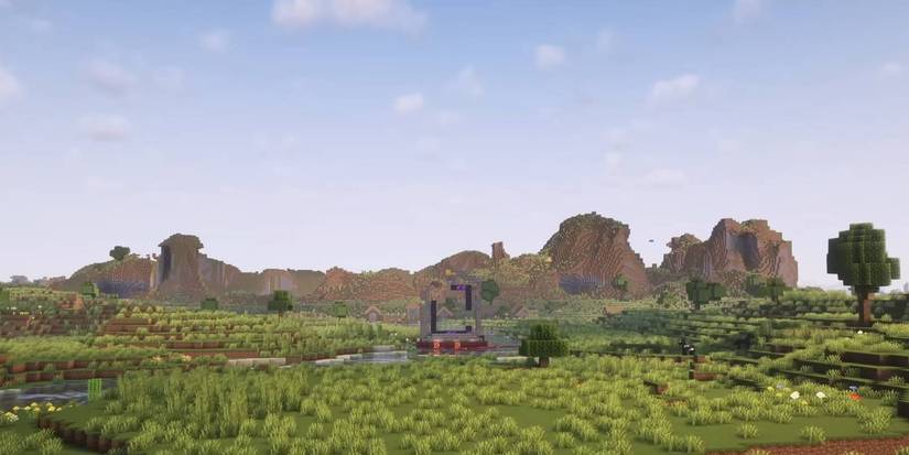 Minecraft Plain of Infinity world seed