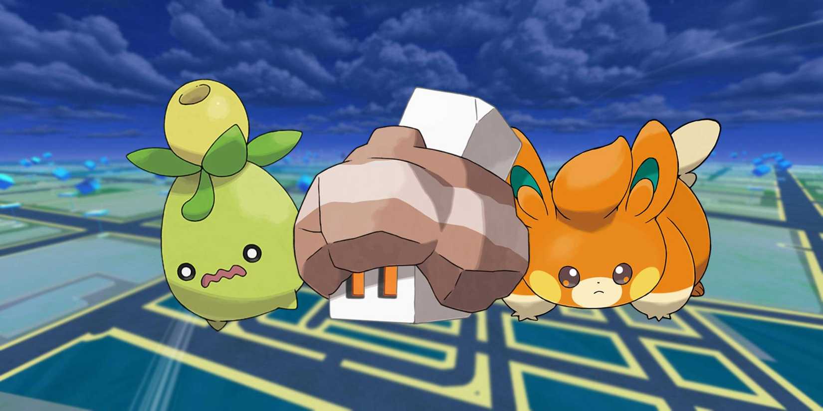 Pokémon GO Nacli, Smoliv, and Pawmi featured Pokémon in Journey to Paldea event