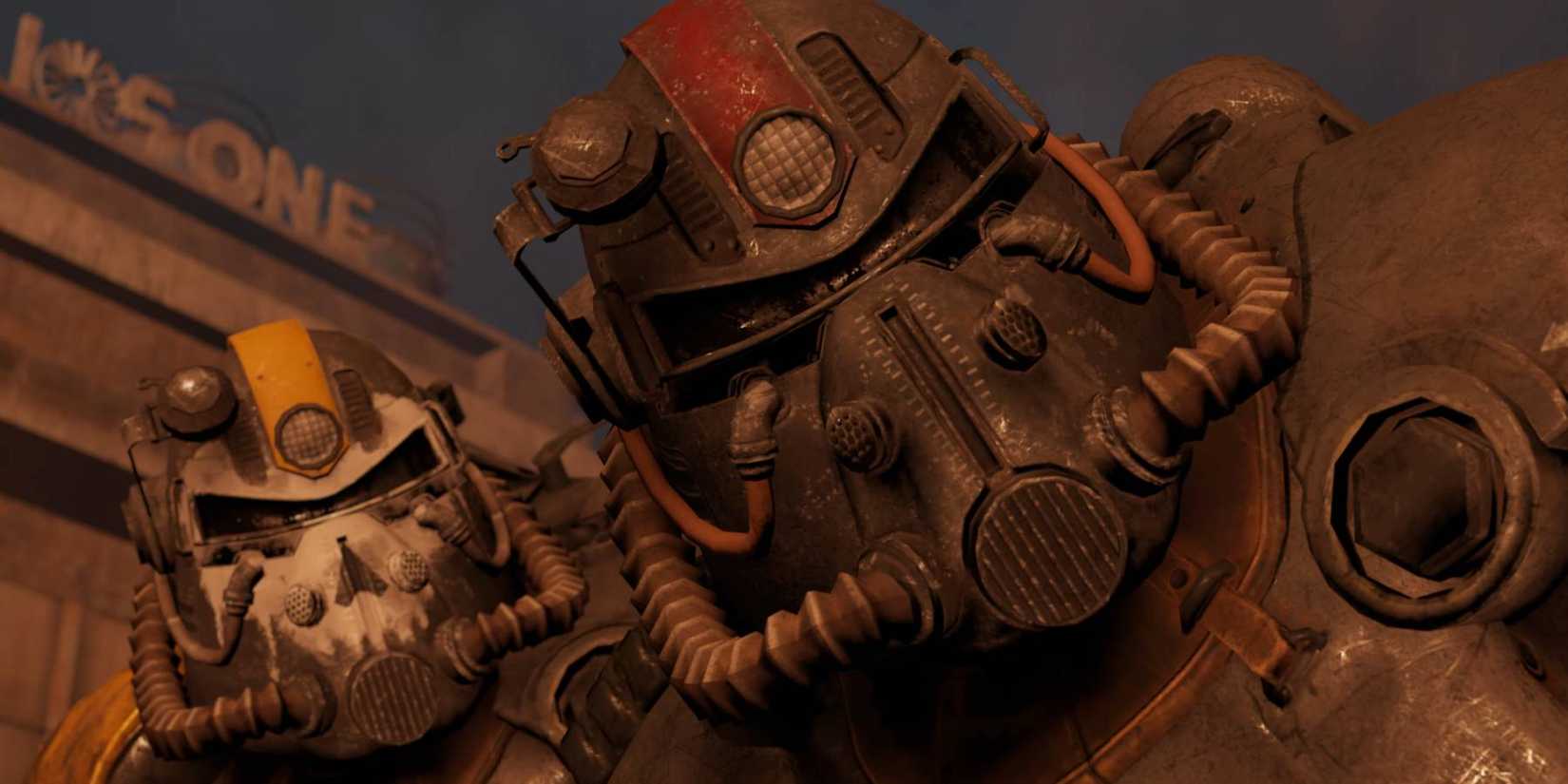 Fallout Operation: Sunburst Fan-Animation: Zwei Charaktere der Brotherhood of Steel