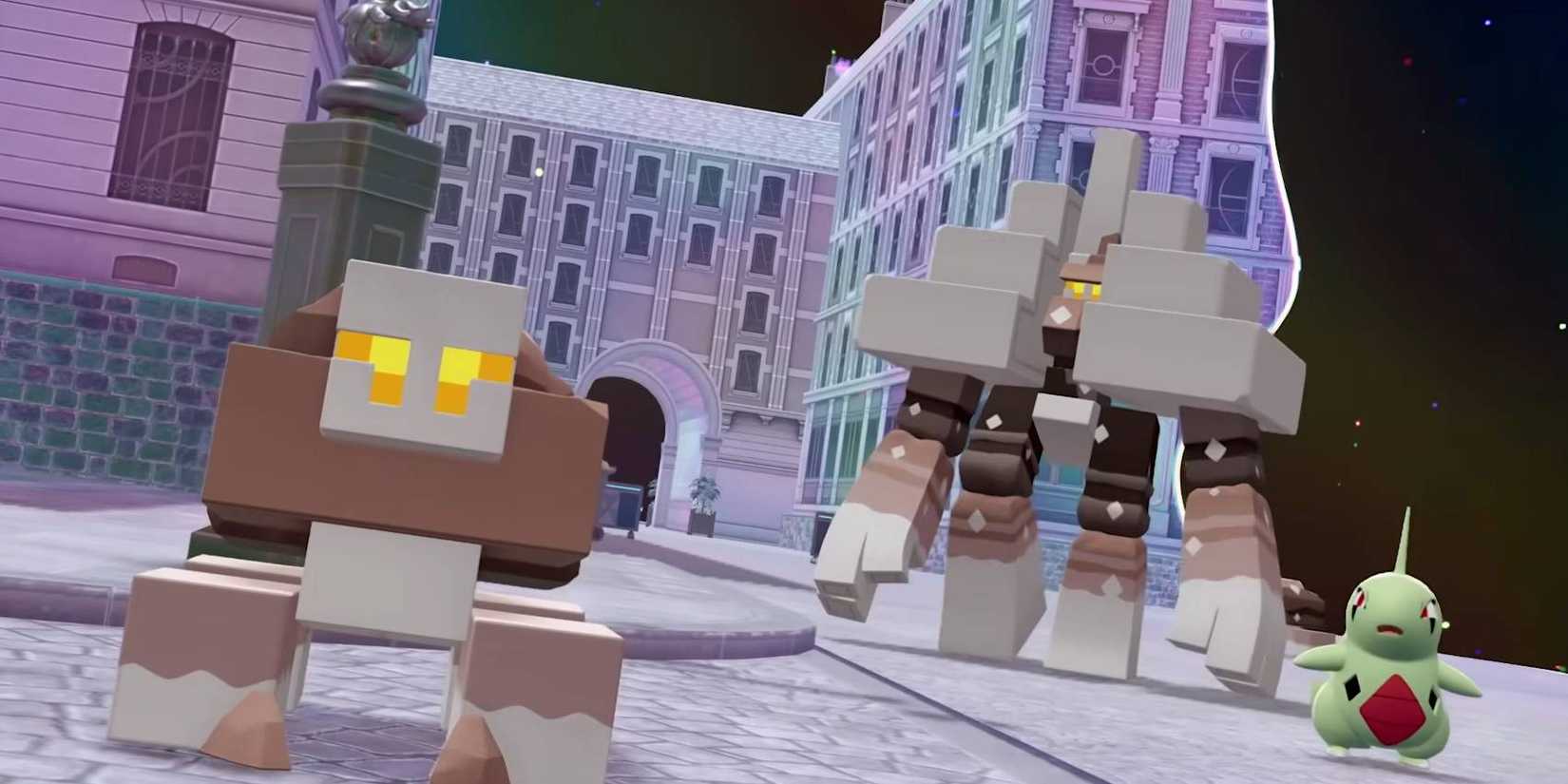 Pokémon Legends Z-A Naclstack and Gargancl Pokémon added to Mega Dimension DLC