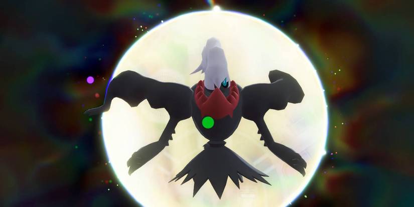 Pokémon Legends: Z-A Darkrai final boss of Mega Dimension DLC about to Mega Evolve