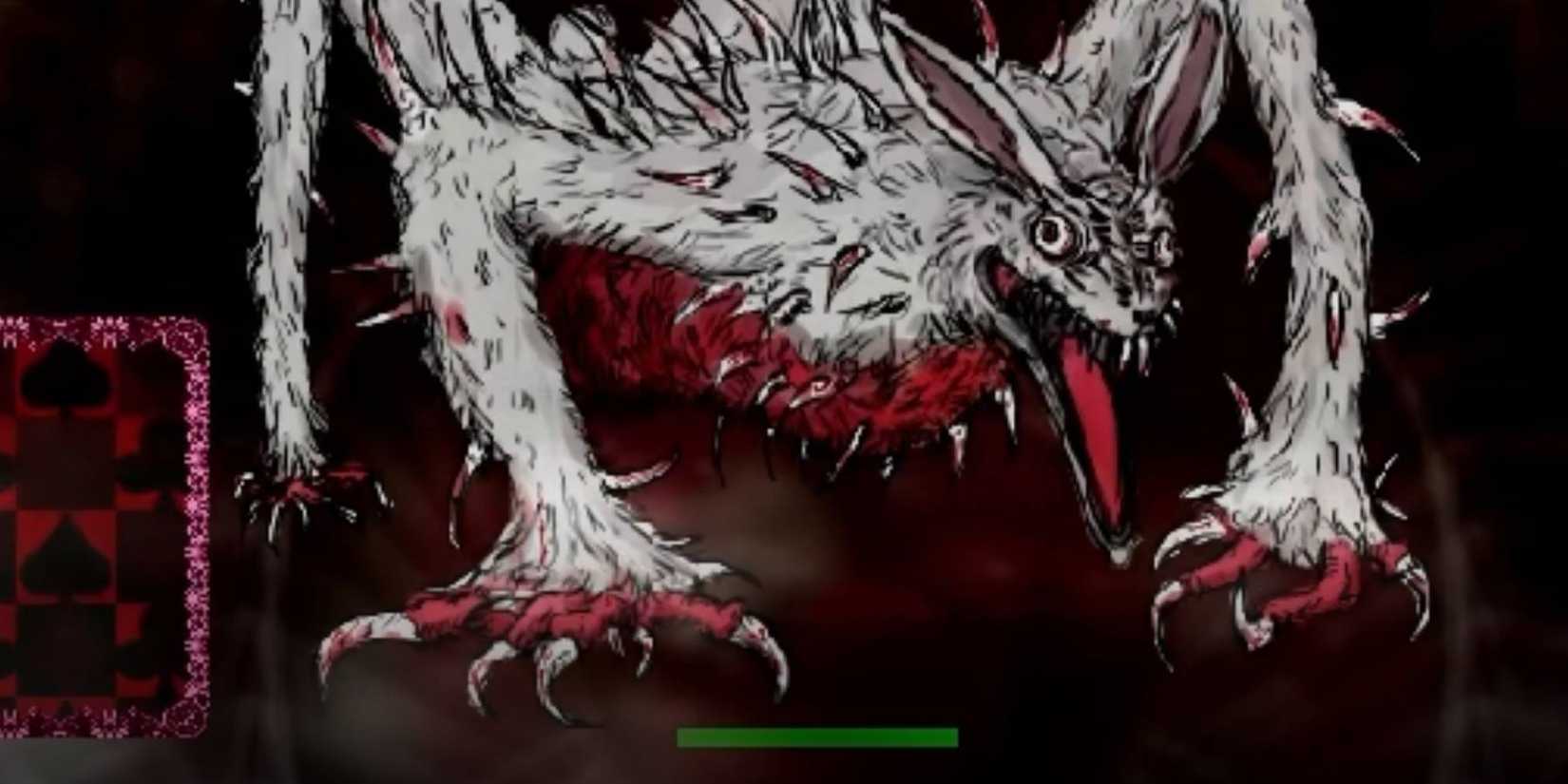 BLACK SOULS II demonbeast enemy boss from JRPG turn-based battle